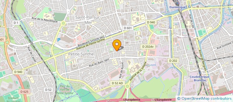 localisation de l'entreprise ASSOCIATION DES ANCIENS COMBATTANTS TROUPES OPERATIONS EXTERIEURES COMBATTANTS D'ALGERIE TUNISIE MAROC à DUNKERQUE