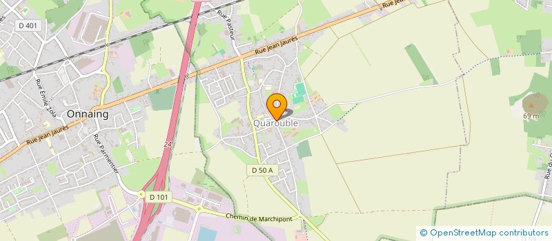 localisation de l'entreprise ASSOCIATION DES ANCIENS D'A.F.N.  QUAROUBLE