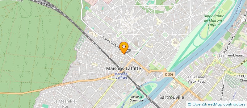 localisation de l'entreprise ASSOCIATION DES ANCIENS DE L'ECOLE SAINTE MARIE DE MAISONS-LAFFITTE à MAISONS-LAFFITTE