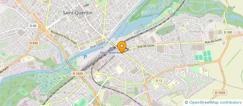 localisation de l'entreprise ASSOCIATION DES ANCIENS DE LA 3EME DIM - 3EME DCR à SAINT-QUENTIN