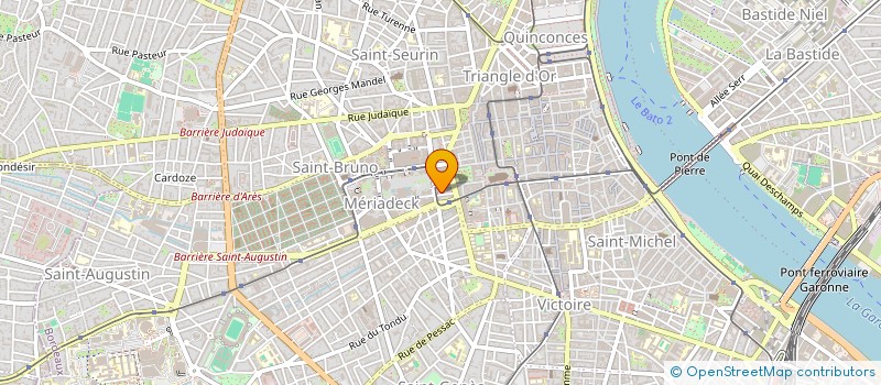 localisation de l'entreprise ASSOCIATION DES ANCIENS DE LA VIE LYCEENNE DE L'ACADEMIE DE BORDEAUX - 2AVLAB  BORDEAUX