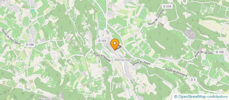 localisation de l'entreprise ASSOCIATION DES ANCIENS DE MENERBES LI BARRULAIRE  MENERBES