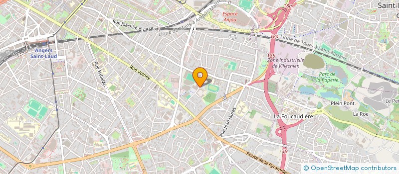 localisation de l'entreprise ASSOCIATION DES ANCIENS DE MONGAZON à ANGERS