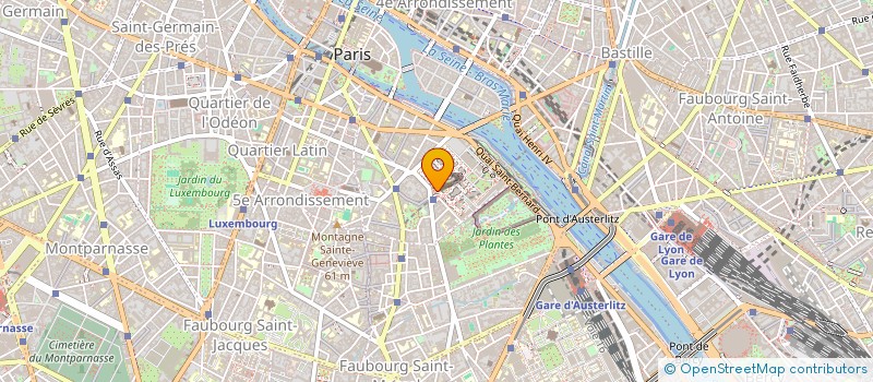 localisation de l'entreprise ASSOCIATION DES ANCIENS ELEVES DE L INSTITUT DE STATISTIQUE DE L UNIVERSITE DE PARIS  PARIS