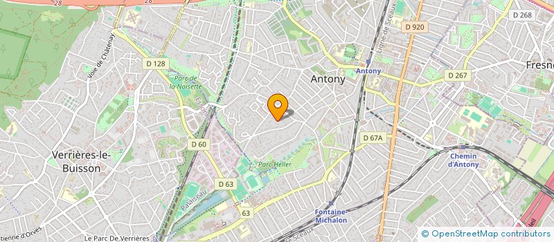 localisation de l'entreprise ASSOCIATION DES ANCIENS ELEVES DE LA BUPT EN FRANCE (AAEBF) à ANTONY