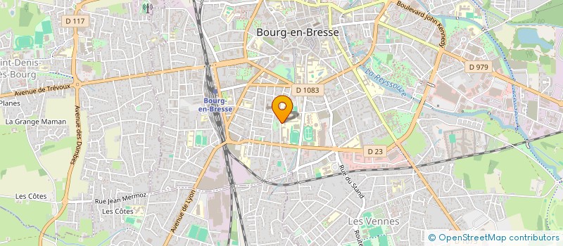 localisation de l'entreprise ASSOCIATION DES ANCIENS ELEVES ET AMIS DE CARRIAT à BOURG-EN-BRESSE