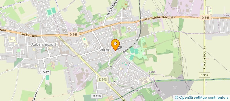 localisation de l'entreprise ASSOCIATION DES ANCIENS LEGIONNAIRES - ARRONDISSEMENT DE DOUAI  ANICHE