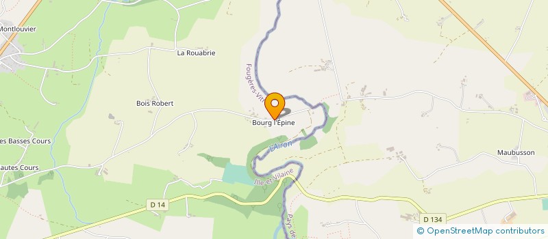 localisation de l'entreprise ASSOCIATION DES ANCIENS U N C A F N  MELLE