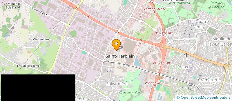 localisation de l'entreprise ASSOCIATION DES ANESTHESISTES à SAINT-HERBLAIN