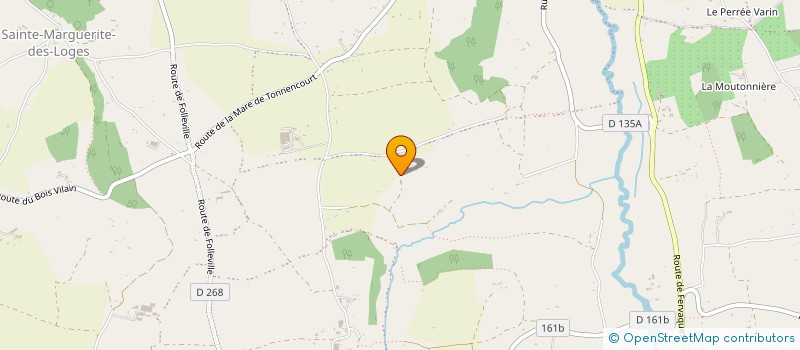 localisation de l'entreprise ASSOCIATION DES APPORTEURS DE BIOMASSE DE LA REGION DE SAINT PIERRE SUR DIVES  SAINT-PIERRE-EN-AUGE