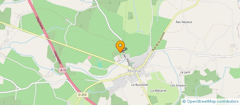 localisation de l'entreprise ASSOCIATION DES APPRENTIS DE L'ESTUAIRE à REIGNAC