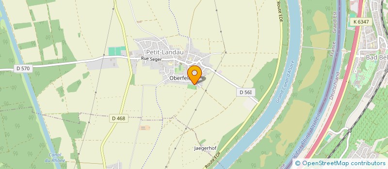localisation de l'entreprise ASSOCIATION DES ARBORICULTEURS à PETIT-LANDAU