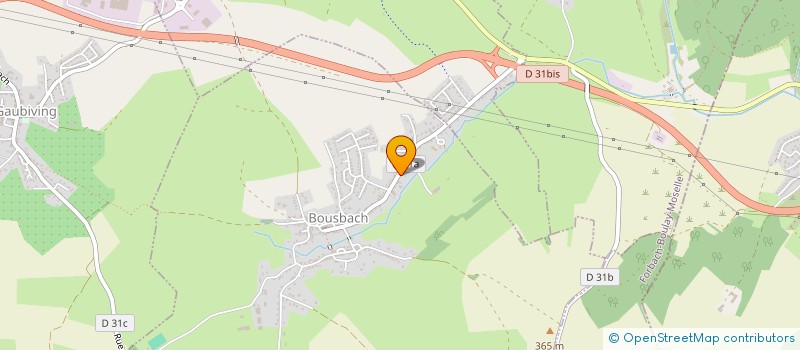 localisation de l'entreprise ASSOCIATION DES ARBORICULTEURS DE BOUSBACH  BOUSBACH