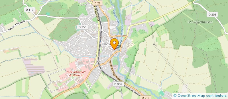 localisation de l'entreprise ASSOCIATION DES ARBORICULTEURS DE LICHTENBERG ET ENVIRONS  LICHTENBERG