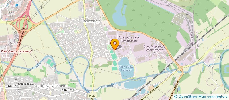 localisation de l'entreprise ASSOCIATION DES ARBORICULTEURS DE REICHSTETT  REICHSTETT