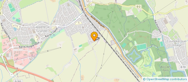 localisation de l'entreprise ASSOCIATION DES ARCHERS ''LA CAPPELLOISE''  CAPPELLE-LA-GRANDE