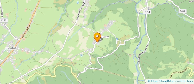 localisation de l'entreprise ASSOCIATION DES ARTISANS ET PRODUCTEURS EN BARONNIES à SARLABOUS
