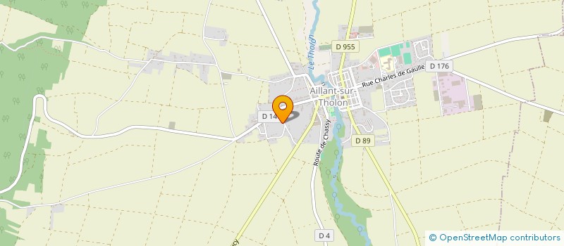 localisation de l'entreprise ASSOCIATION DES ARTISANS TAXIS DE L'YONNE à MONTHOLON