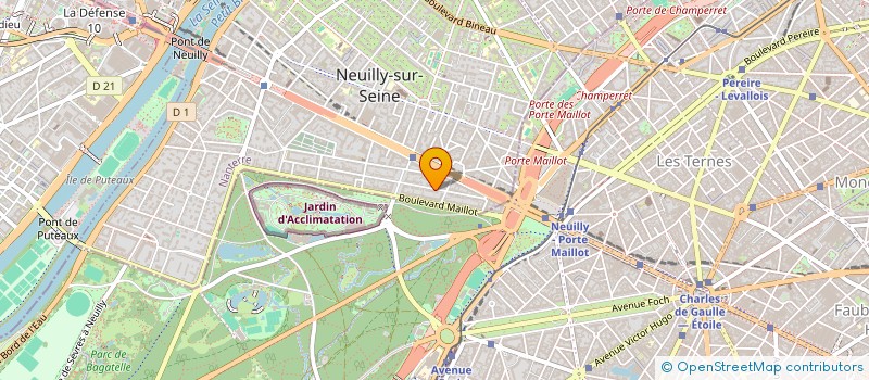 localisation de l'entreprise ASSOCIATION DES ARTISTES D'ASIE A PARIS à NEUILLY-SUR-SEINE
