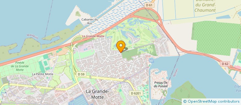 localisation de l'entreprise ASSOCIATION DES ARTISTES GRAND MOTTOIS à LA GRANDE-MOTTE
