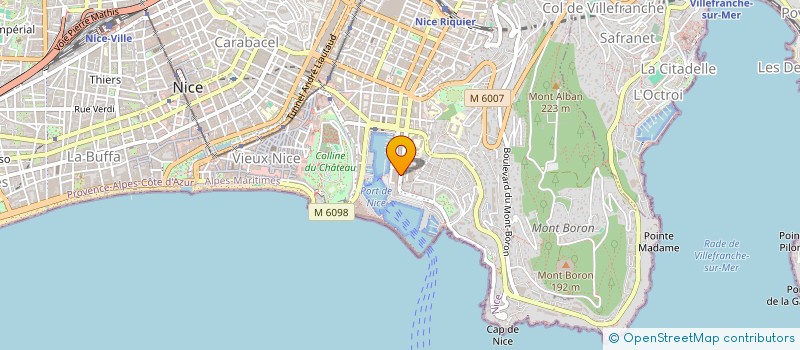 localisation de l'entreprise ASSOCIATION DES ARTISTES VIDEASTES DE LA CULTURE ET DU TOURISME FRANCAIS à NICE