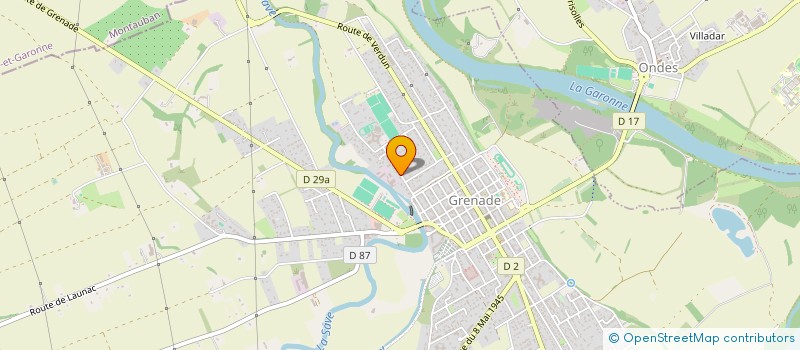 localisation de l'entreprise ASSOCIATION DES ARTS DU GESTE  GRENADE