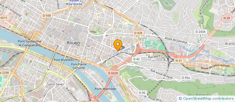 localisation de l'entreprise ASSOCIATION DES ASSISTANTES ET SECRETAIRES MEDICALES DE NORMANDIE à ROUEN