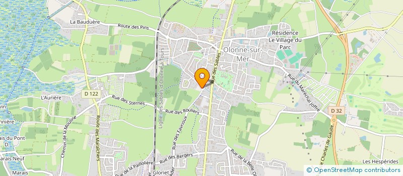 localisation de l'entreprise ASSOCIATION DES ASSISTANTES MATERNELLES AGREEES DU PAYS DES OLONNES à LES SABLES D'OLONNE