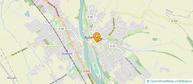 localisation de l'entreprise ASSOCIATION DES ASSISTANTES MATERNELLES AGREES DU SECTEUR D'AUTERIVE ET DE SON CANTON à AUTERIVE