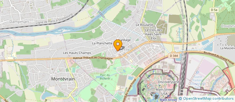 localisation de l'entreprise ASSOCIATION DES ASSISTANTES MATERNELLES DE COUPVRAY LES PETITES CANAILLES à COUPVRAY