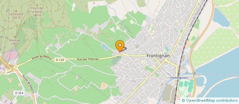 localisation de l'entreprise ASSOCIATION DES ASSISTANTES MATERNELLES DE FRONTIGNAN à FRONTIGNAN