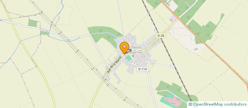 localisation de l'entreprise ASSOCIATION DES ATELIERS DE L'OUTIL EN MAIN DE L'EURE ET LOIR à GELLAINVILLE