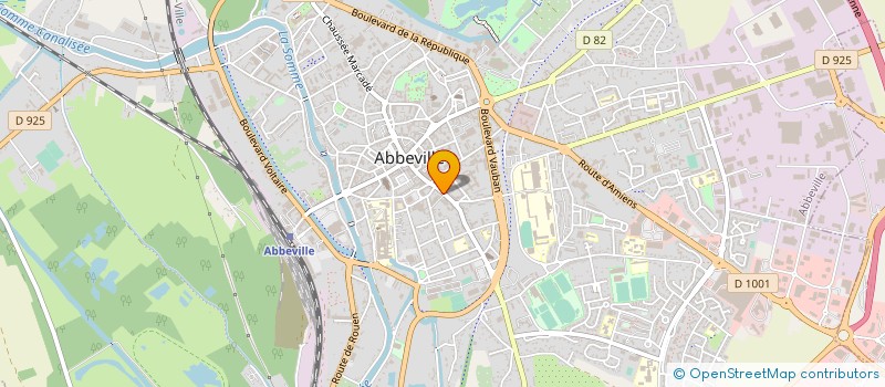 localisation de l'entreprise ASSOCIATION DES AVOCATS D'ABBEVILLE à ABBEVILLE