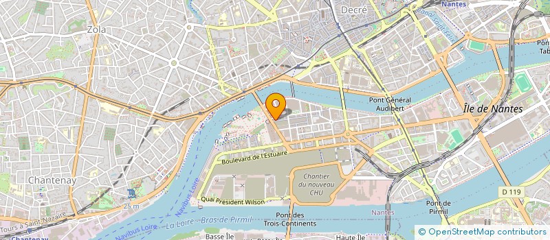localisation de l'entreprise ASSOCIATION DES AVOCATS FISCALISTES à NANTES