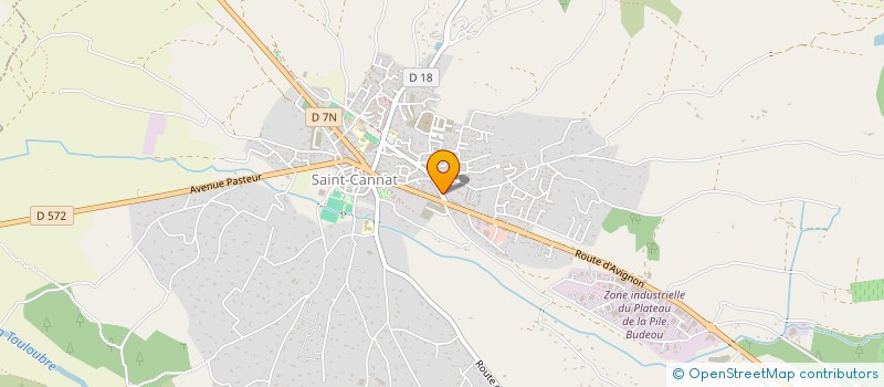 localisation de l'entreprise ASSOCIATION DES BATISSEURS à SAINT-CANNAT
