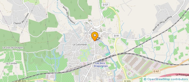 localisation de l'entreprise ASSOCIATION DES BEBES D'OC à LES ARCS