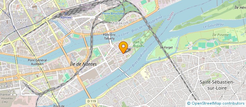 localisation de l'entreprise ASSOCIATION DES BENEVOLES D'AFRIQUE à NANTES