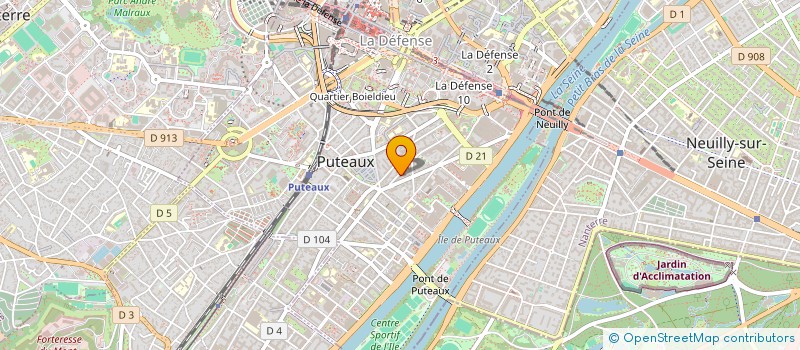 localisation de l'entreprise ASSOCIATION DES BENEVOLES DONNEURS DE SANG, D'ORGANES ET DE MOELLE OSSEUSE DE PUTEAUX 92  PUTEAUX