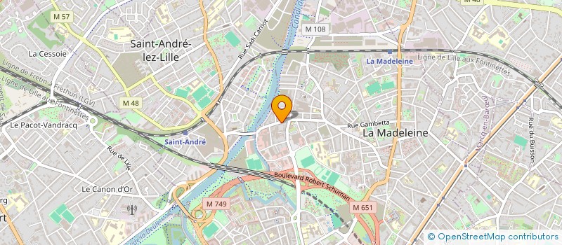localisation de l'entreprise ASSOCIATION DES BERBERES DU SUD DU MAROC TIWIZI à LA MADELEINE