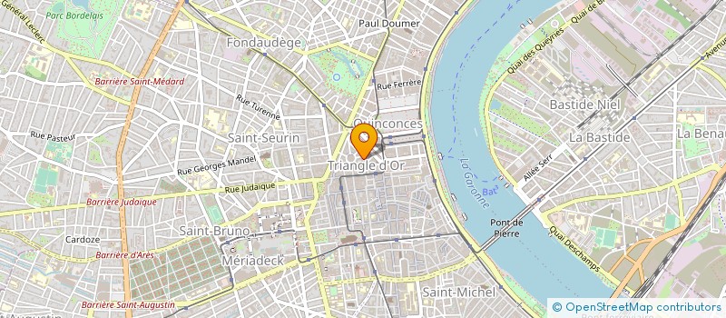 localisation de l'entreprise ASSOCIATION DES BIBLIOTHECAIRES FRANCAIS à BORDEAUX