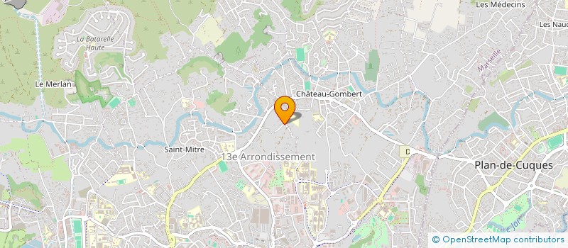 localisation de l'entreprise ASSOCIATION DES BLEUETS à MARSEILLE 13