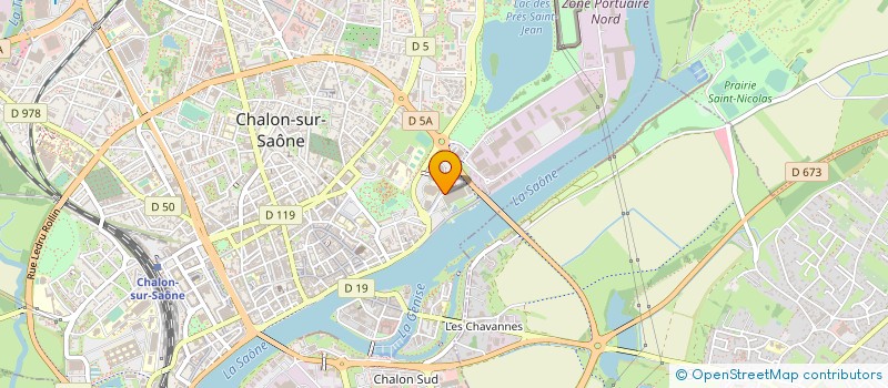 localisation de l'entreprise ASSOCIATION DES BOULISTES DU GRAND CHALONNAIS à CHALON-SUR-SAONE
