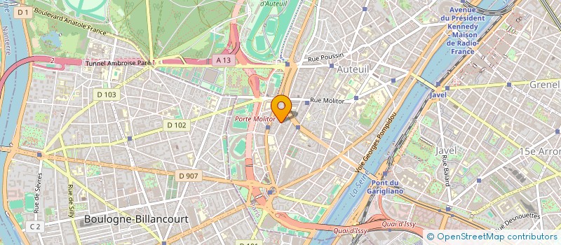 localisation de l'entreprise ASSOCIATION DES BRANCARDIERS ET INFIRMIERES DE L'ILE DE FRANCE  PARIS