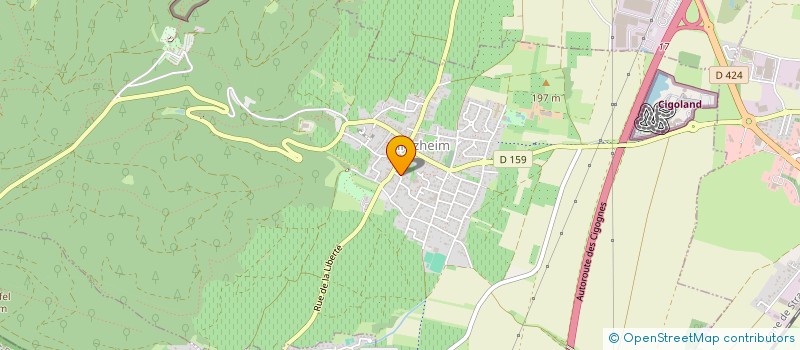 localisation de l'entreprise ASSOCIATION DES BRASSEURS ET BIEROLOGUES AMATEURS DE KINTZHEIM ET ENVIRONS  KINTZHEIM