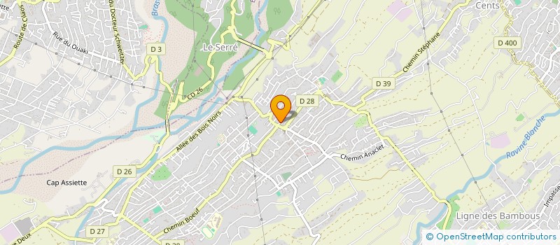 localisation de l'entreprise ASSOCIATION DES BROCANTEURS DU GRAND SUD à SAINT-PIERRE