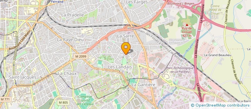 localisation de l'entreprise ASSOCIATION DES BURKINABE DE CLERMONT-FERRAND  CLERMONT-FERRAND