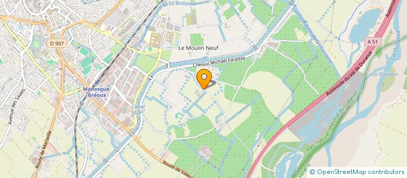 localisation de l'entreprise ASSOCIATION DES BUVEURS DE VENT à MANOSQUE