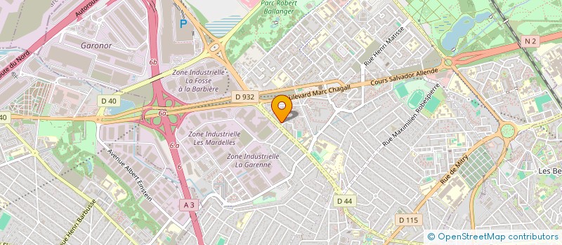 localisation de l'entreprise ASSOCIATION DES CALABRAIS à AULNAY-SOUS-BOIS