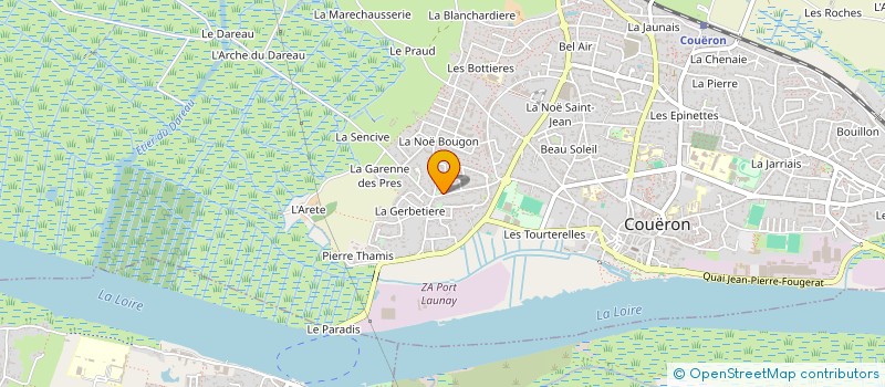 localisation de l'entreprise ASSOCIATION DES CAMBODGIENS DE NANTES à COUERON