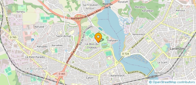 localisation de l'entreprise ASSOCIATION DES CAMBODGIENS DU MORBIHAN  LORIENT